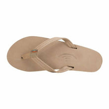 Rainbow Sandals - Rainbow Womens Leather Single Layer Sandals