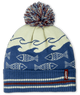 Jetty Fisheries Pom Beanie 0826FISH