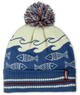 Jetty Fisheries Pom Beanie 0826FISH