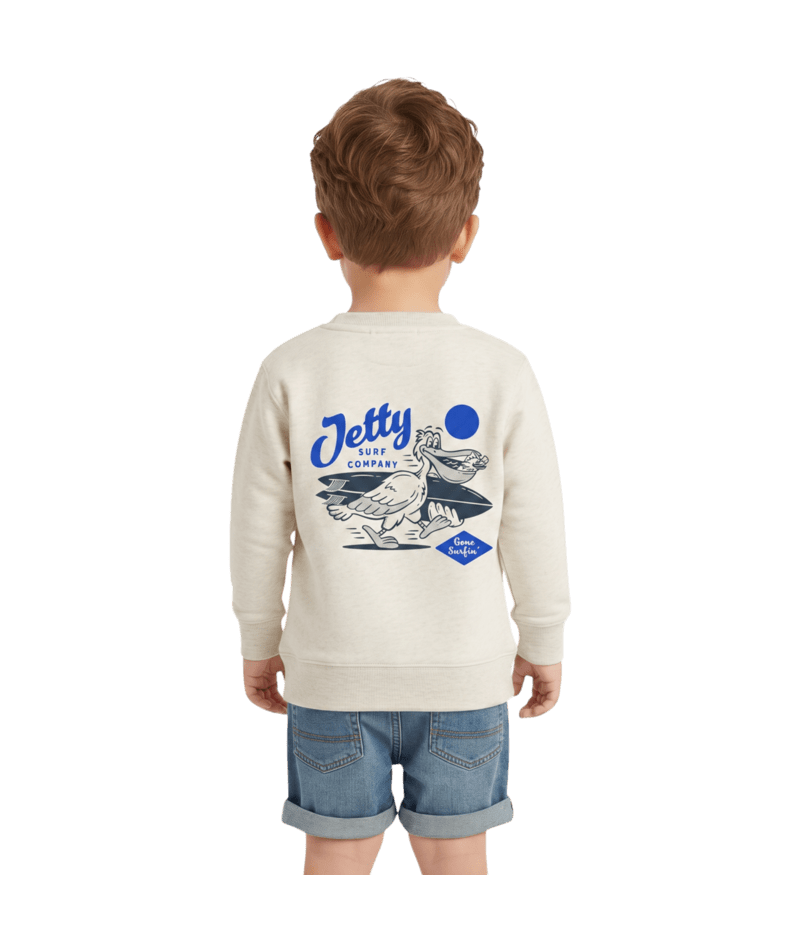Jetty Tot Fish Explorer Crewneck 0227FISH