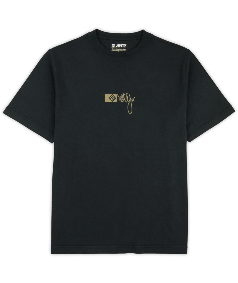 Jetty Rock Script Tee 0826ROCK