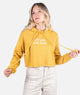 Jetty - Live Slow Cropped Hoodie