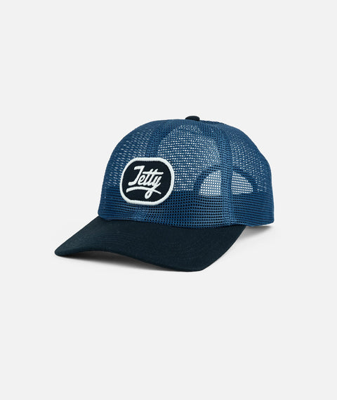 Jetty - Brook Mesh Hat — Navy / OS