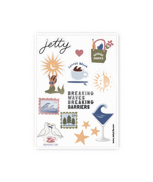 Jetty - Doodle Sticker Sheet 0726DOOD