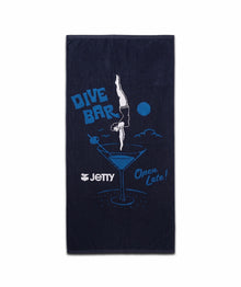 Jetty Dive Bar Beach Towel A6465