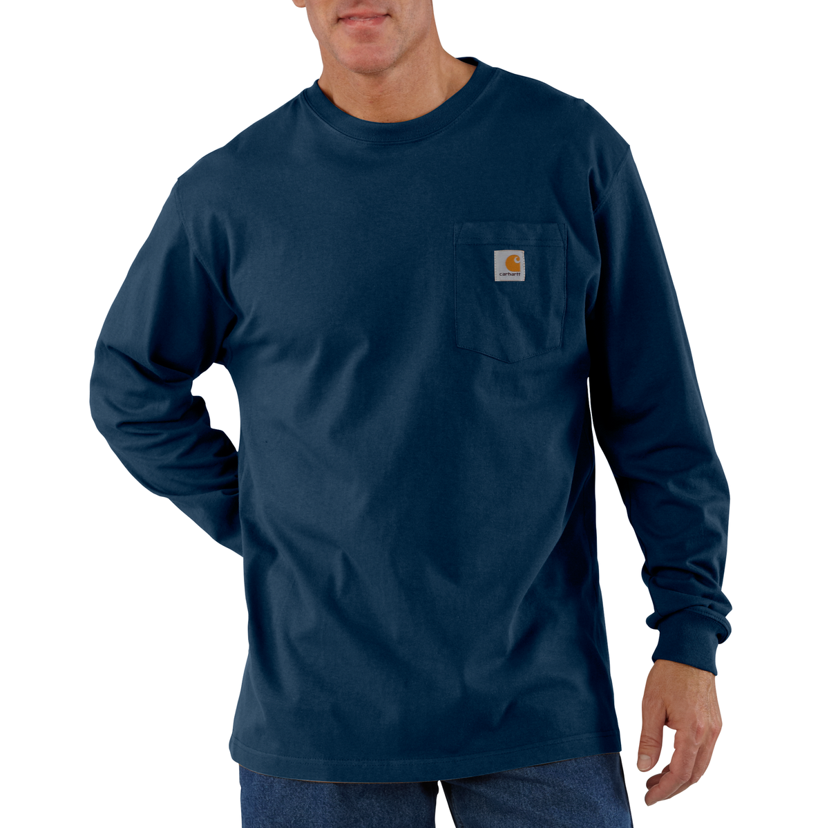 Carhartt - Mens Loose Fit HW LS Pocket T-Shirt