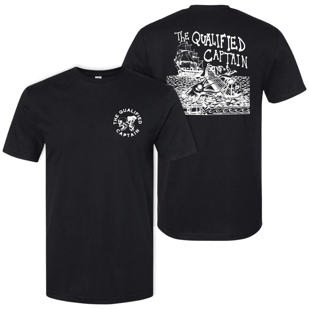 The Qualified Captain - Qualified Captain Captain vs Kraken T-Shirt 10