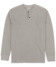 Jetty Seabed Waffle Henley Long Sleeve 1026SEAB