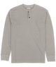 Jetty Seabed Waffle Henley Long Sleeve 1026SEAB