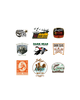 Dark Seas - Sportsman Sticker 6 Pack