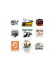 Dark Seas - Sportsman Sticker 6 Pack