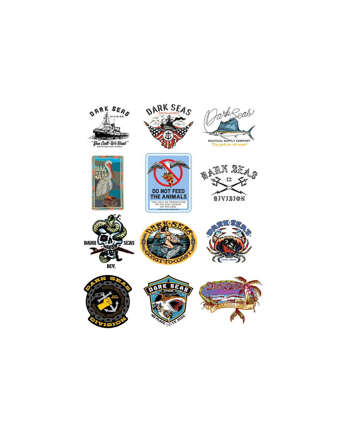 Dark Seas - Dark Seas Sticker Pack