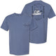 The Qualified Captain - Offshore Paradise Pocket Tee