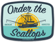 Sea Gear Apparel - Order The Scallops Magnet