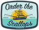 Sea Gear Apparel - Order The Scallops Magnet