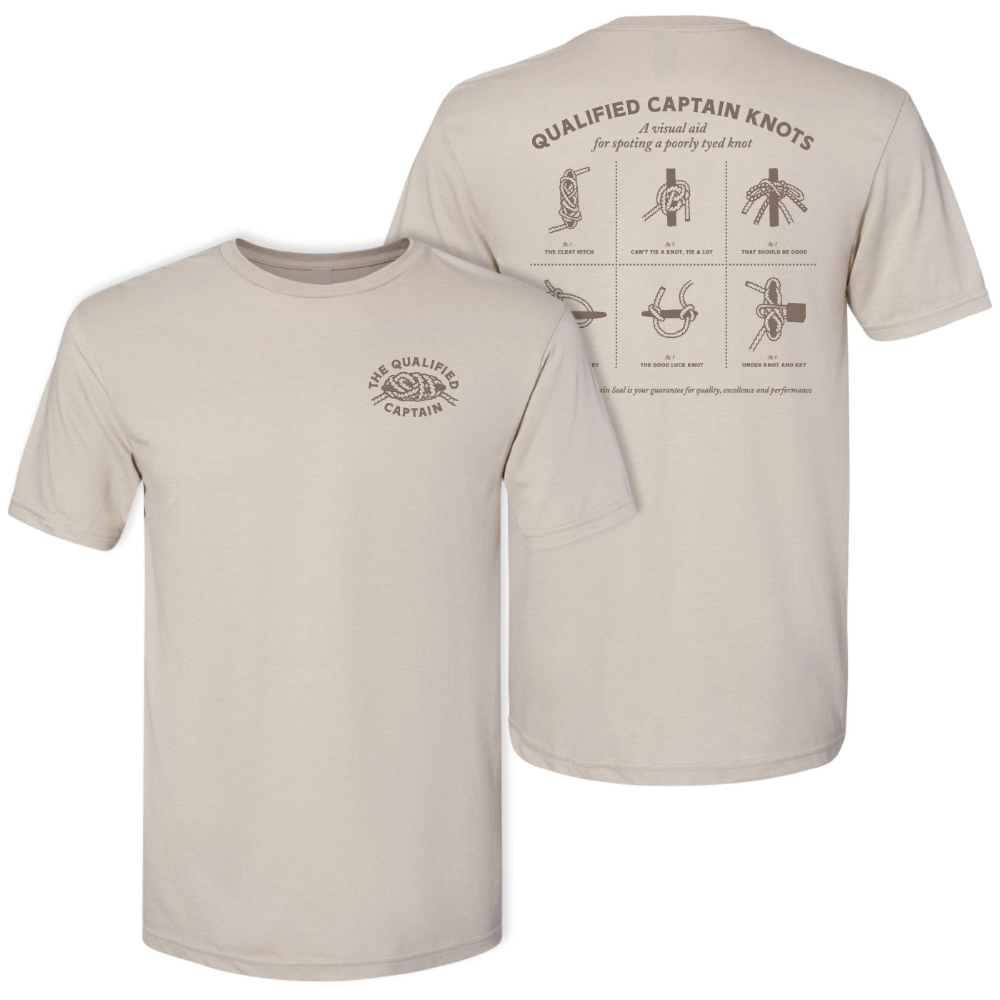 The Qualified Captain - Tangled Up Tee 10