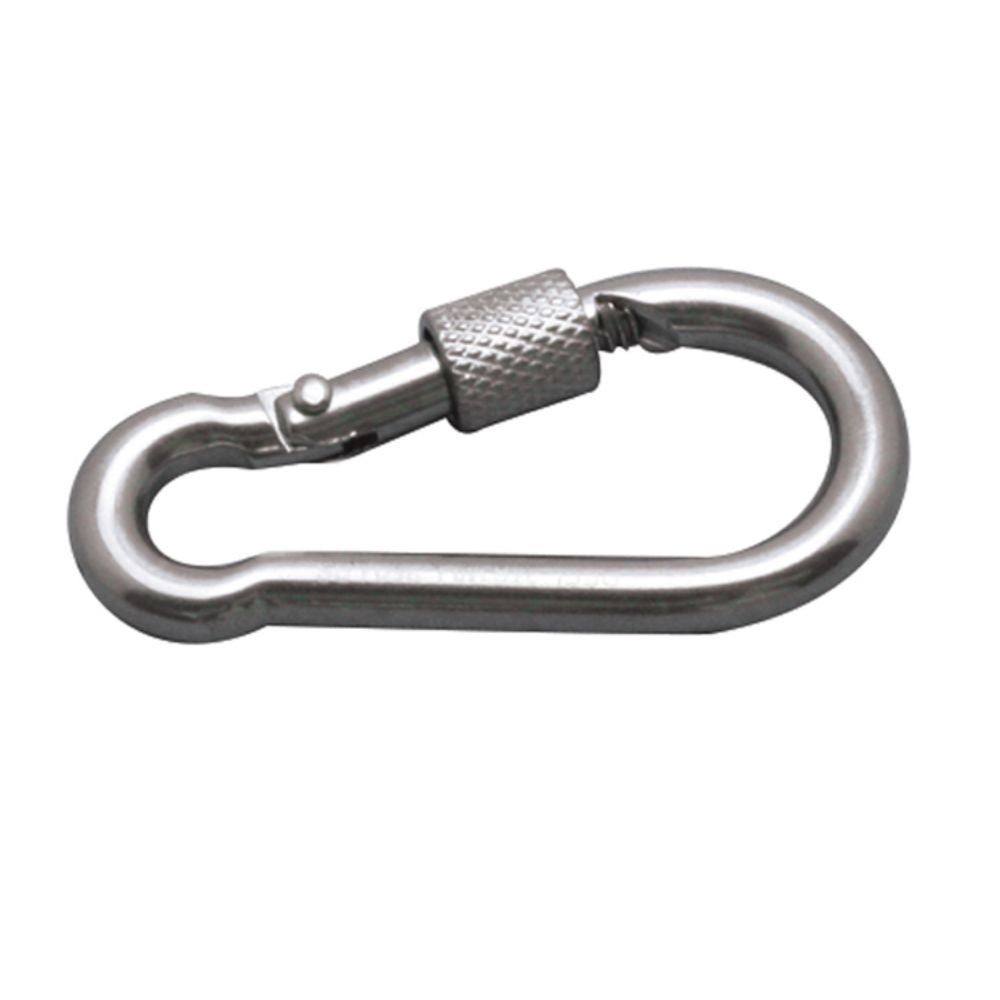 Suncor Stainless Steel Screw Lock Spring Clip With Eye