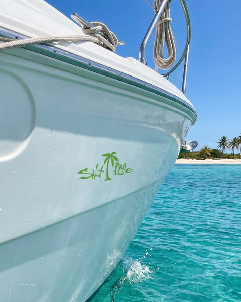 Salt Life - Palm Love Decal — M / Pink