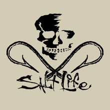 Salt Life - Hooked Skull Decal