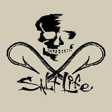 Salt Life - Hooked Skull Decal