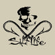 Salt Life - Hooked Skull Decal