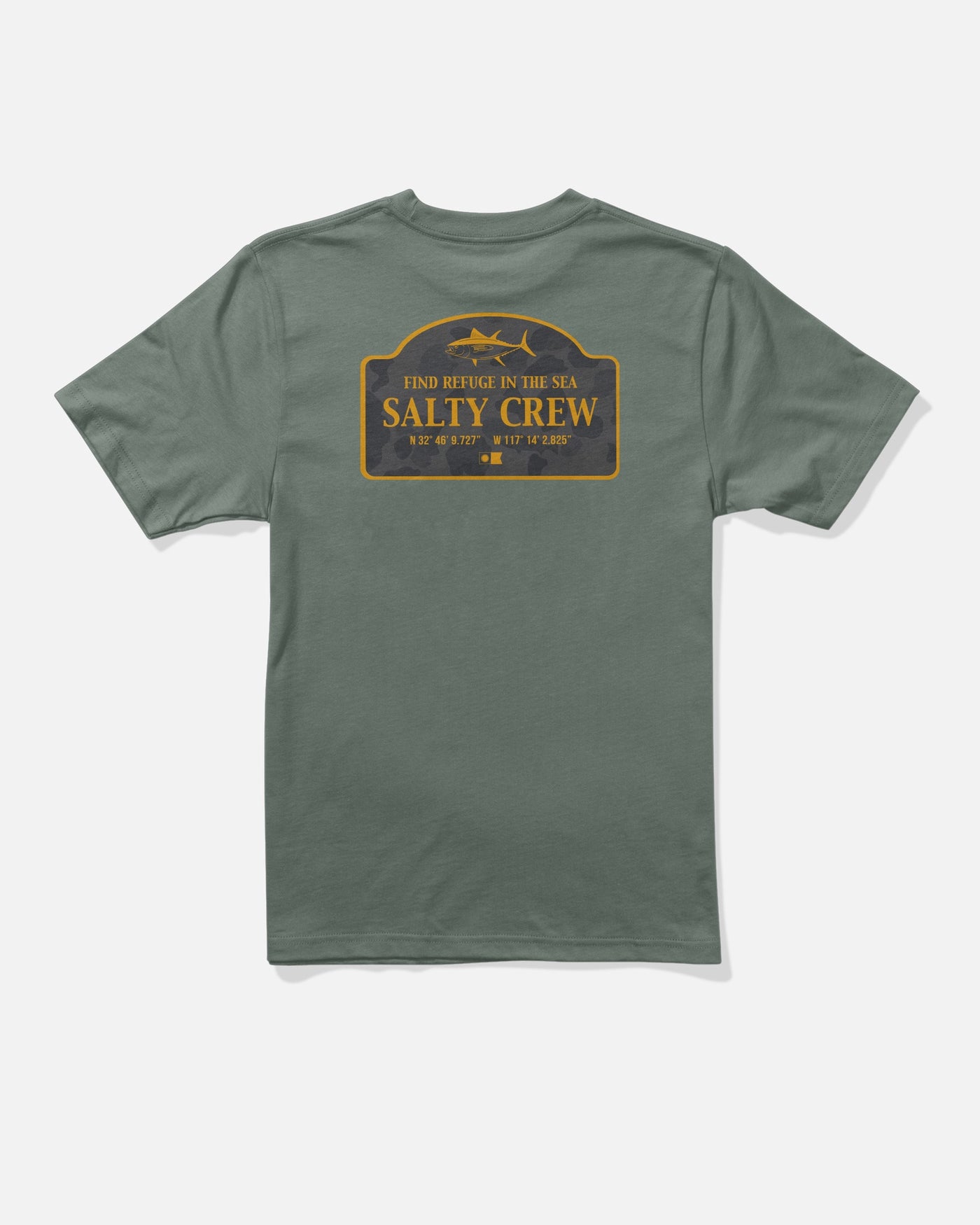 Salty Crew - Dock Sign Boys SS Tee 25035343Y