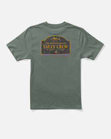 Salty Crew - Dock Sign Boys SS Tee 25035343Y
