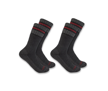 Carhartt - Mens Midweight Synthetic-Wool Blend Boot Sock