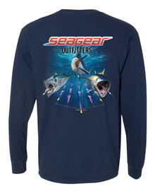 Sea Gear Apparel - Sea Gear Outfitters Sport Multi Fish Long Sleeve Tee