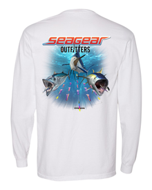 Sea Gear Apparel - Sea Gear Outfitters Sport Multi Fish Long Sleeve Tee