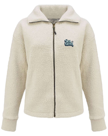 Sea Gear Apparel - Embroidered Amber High Pile Full-Zip Sweater