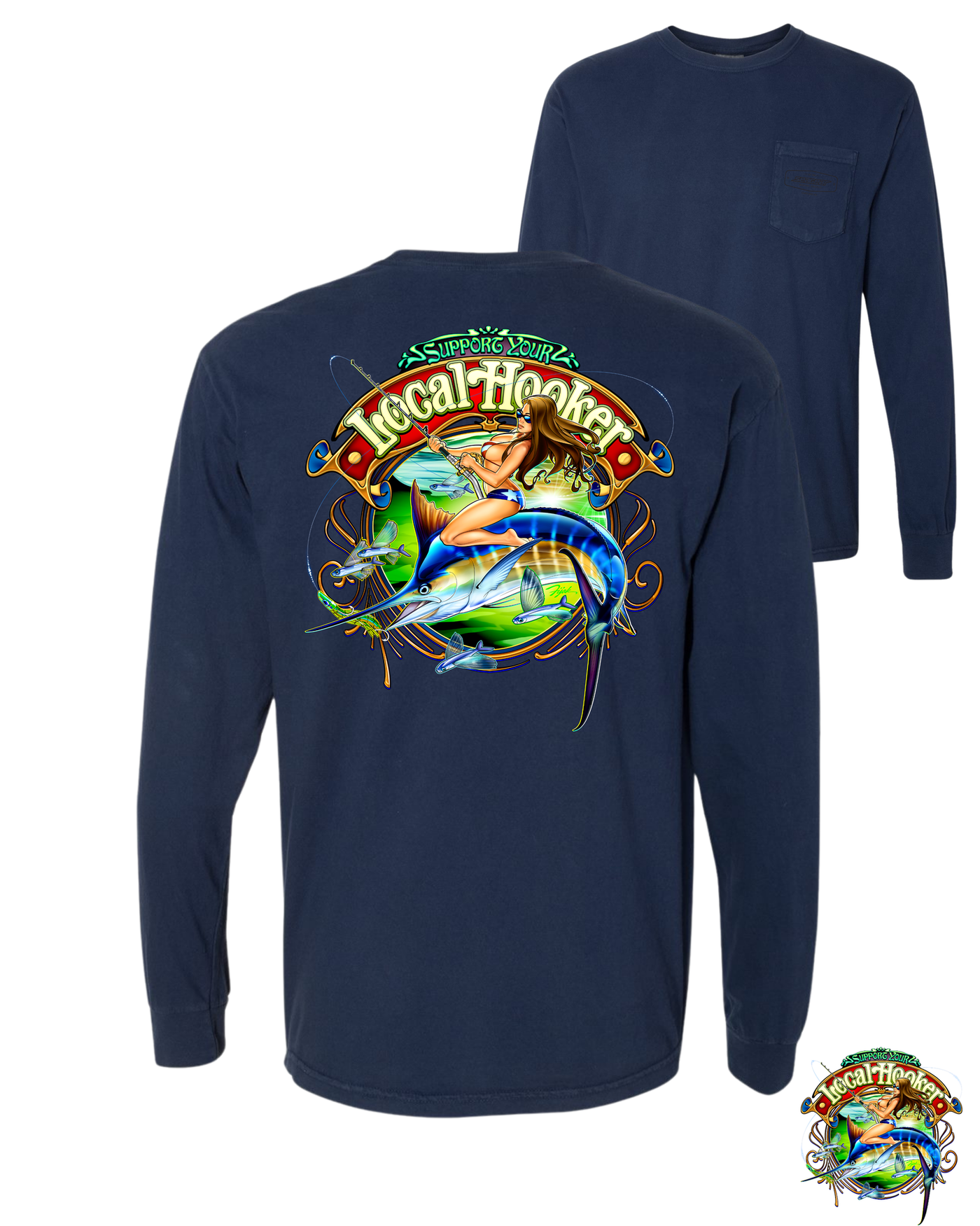 Sea Gear Apparel - Local Hooker Long Sleeve Tee