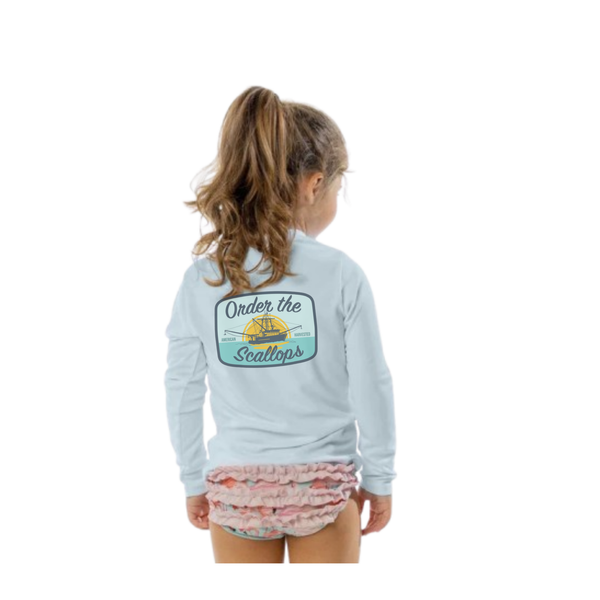 Sea Gear Apparel - Order The Scallops Toddler Sunshirt