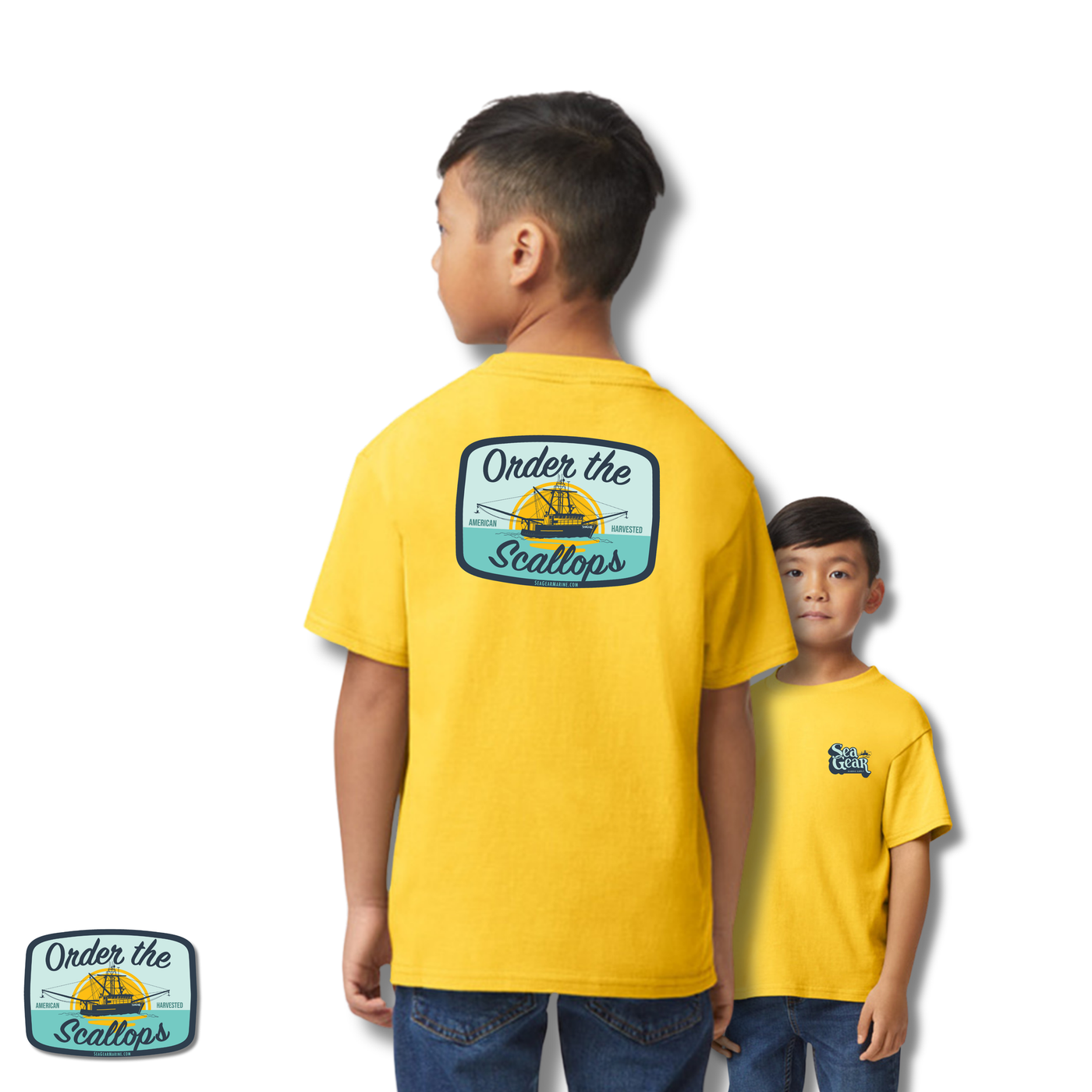 Sea Gear Apparel - Order The Scallops Youth