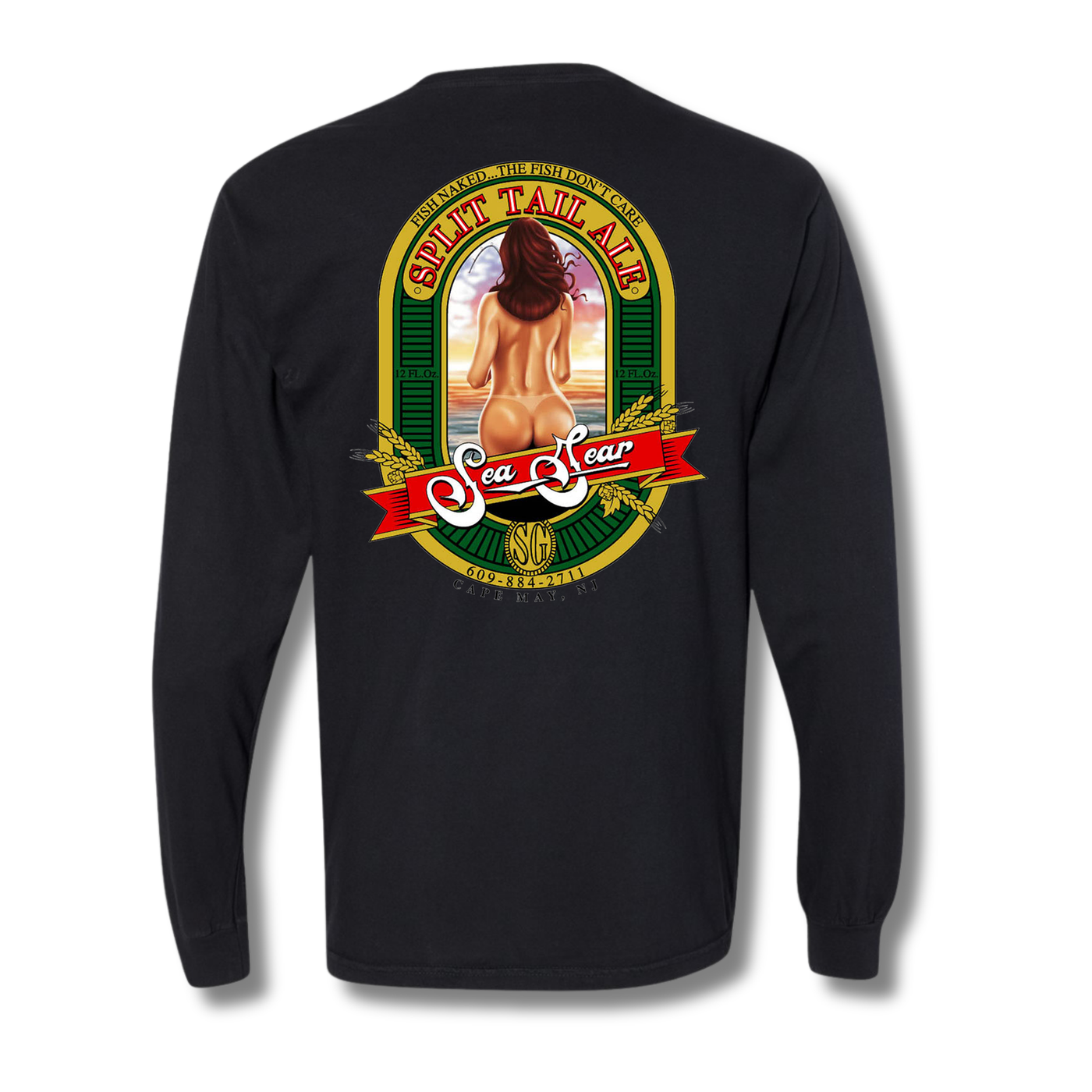 Sea Gear Apparel - Split Tail Long Sleeve Tee