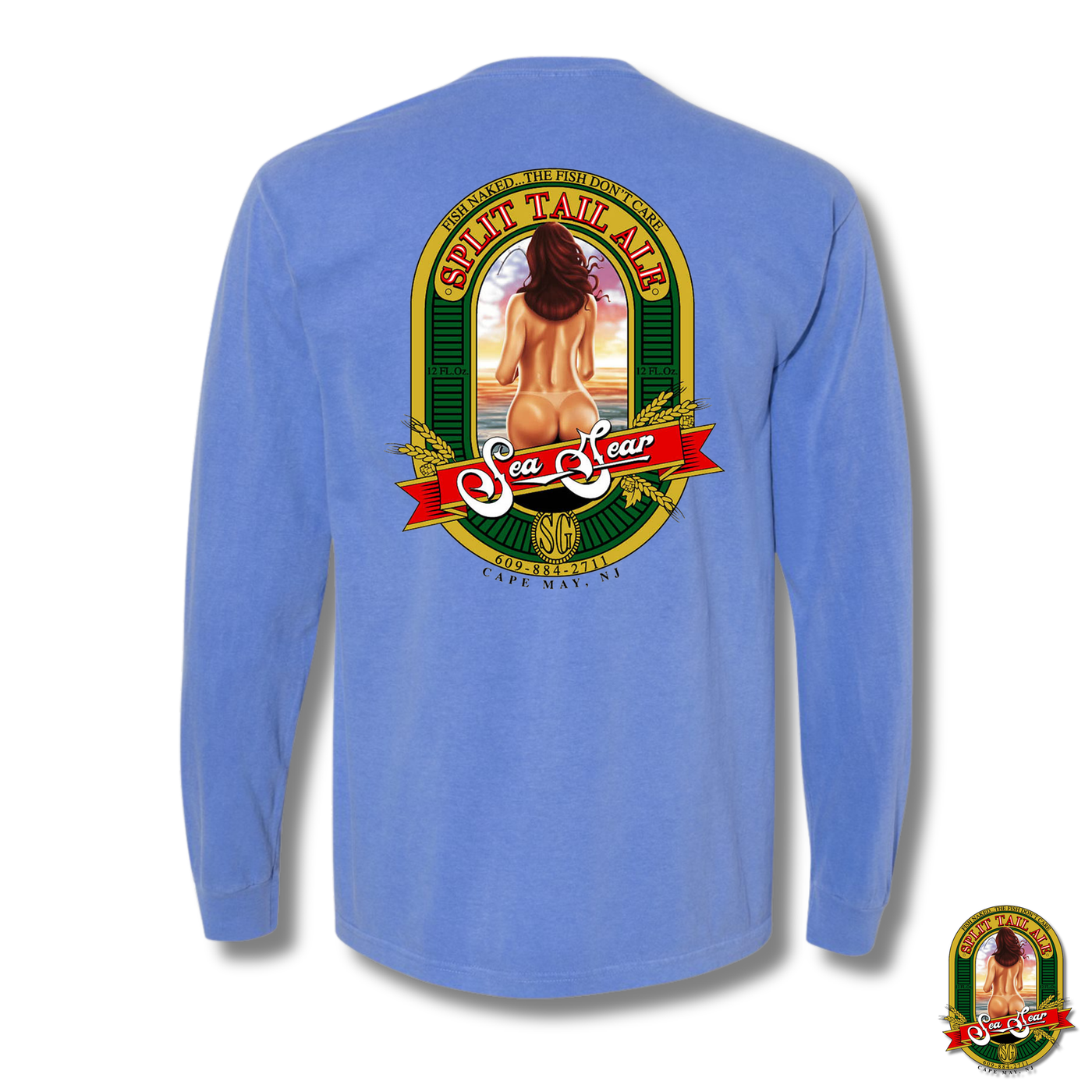 Sea Gear - Split Tail Long Sleeve Tee