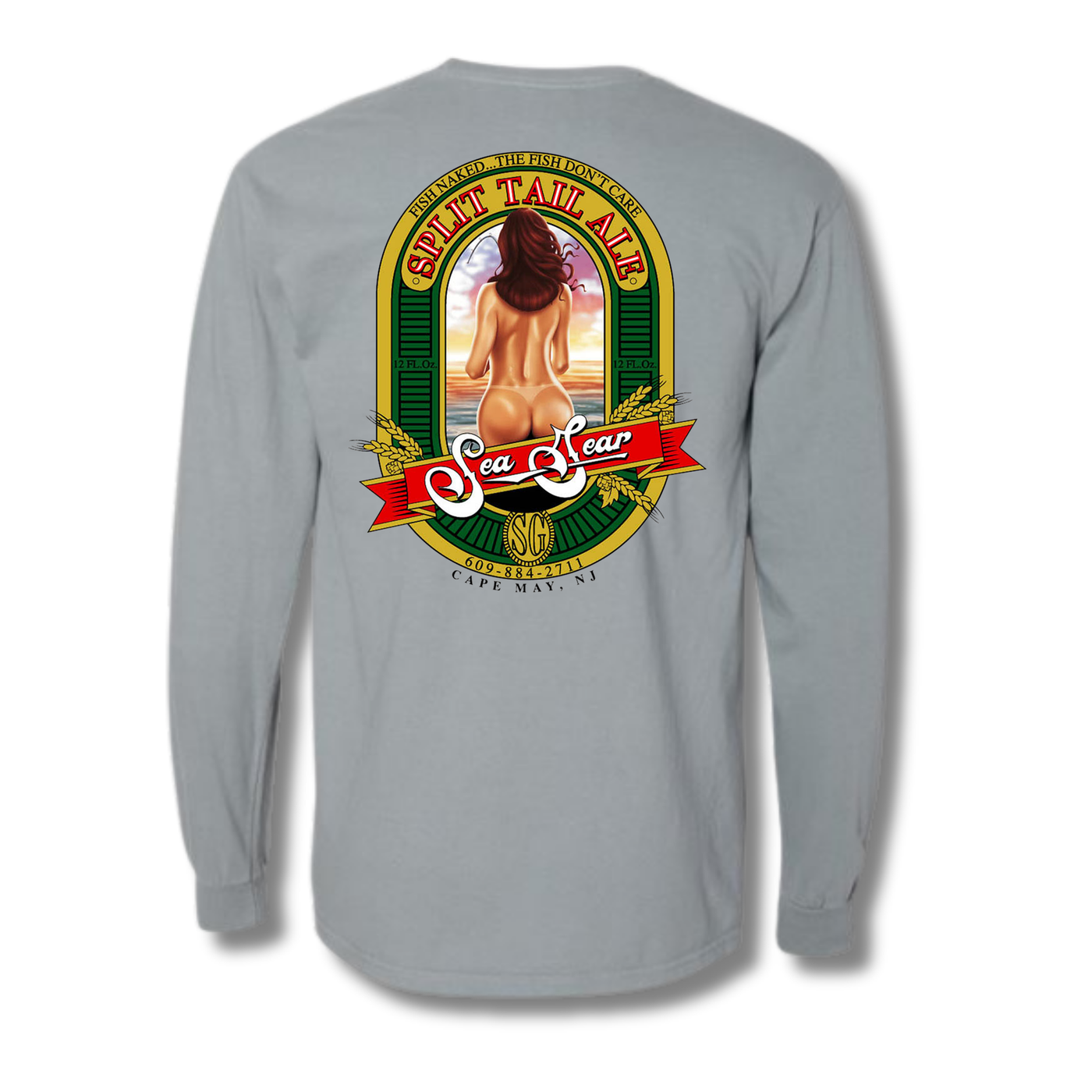 Sea Gear Apparel - Split Tail Long Sleeve Tee