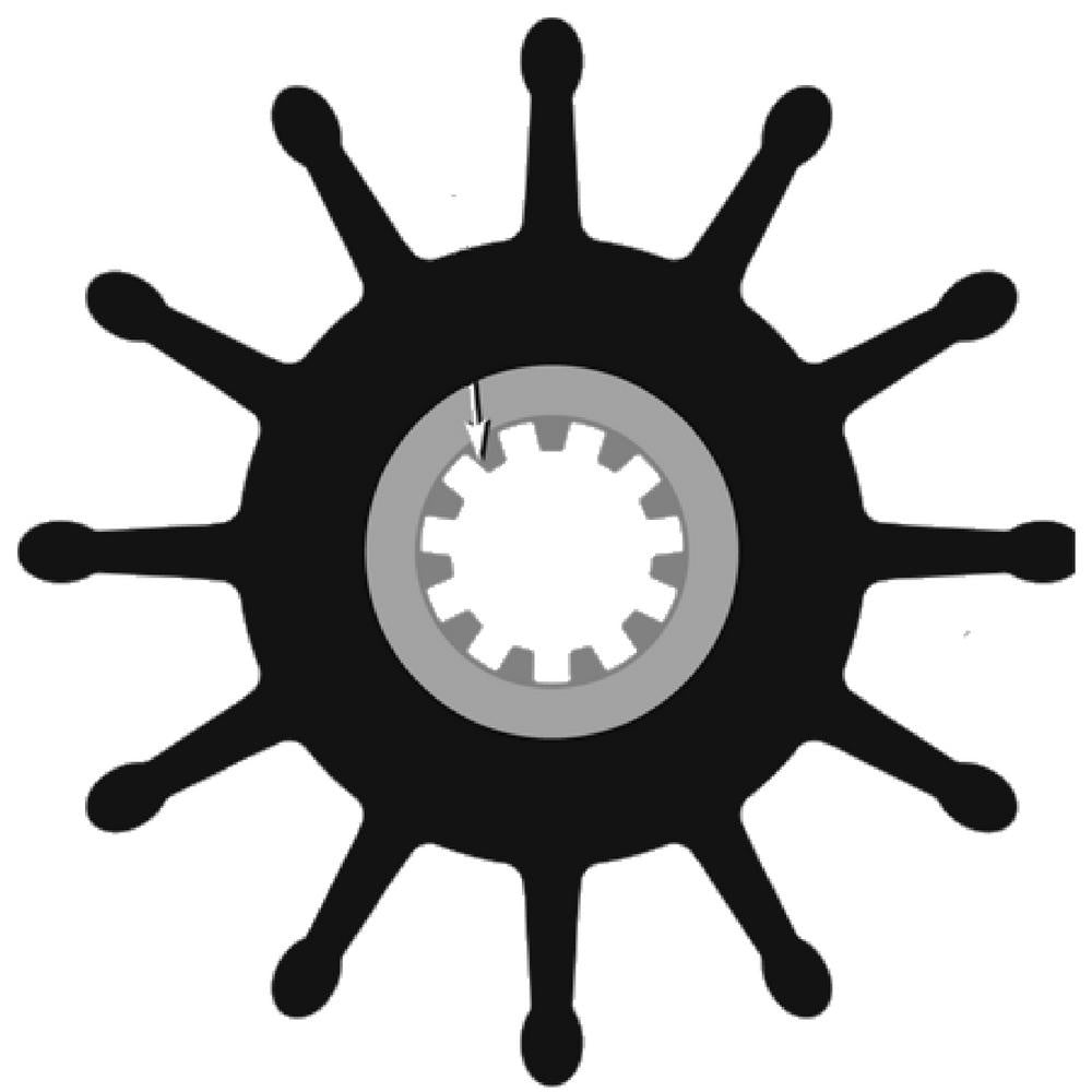 Sherwood Pump Rubber Impeller Kit Cummins DSL