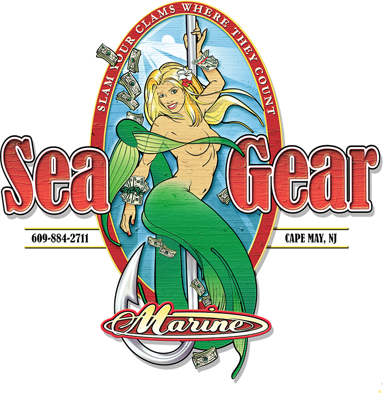 Sea Gear Apparel - Slam Your Clam Sticker