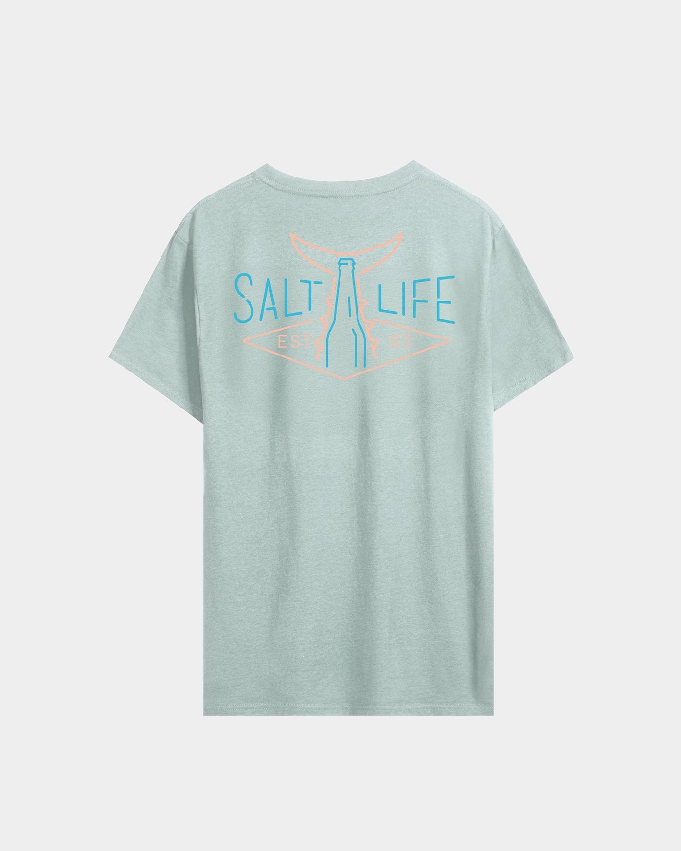 Salt Life - Neon Light Tail Short Sleeve