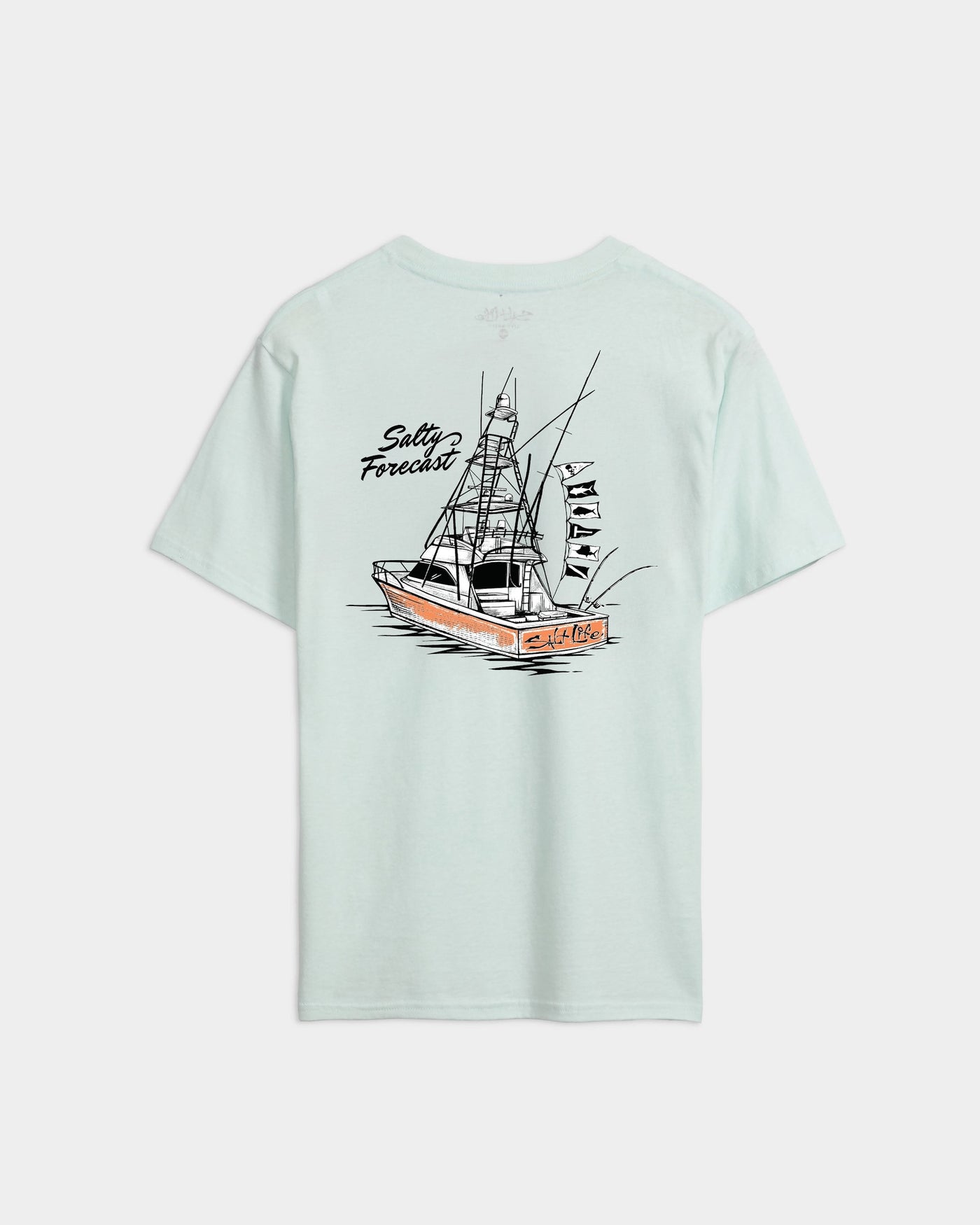 Salt Life - Salty Forecast Boat Non Pckt Ss 30S Tee