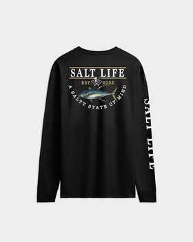 Salt Life - Heavy Seas 2 Non Pckt Ls 30S Tee