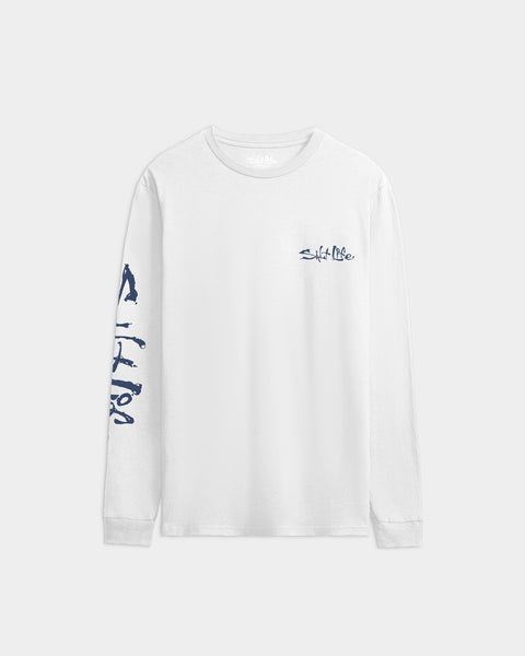 Salt Life - Sailfish 'N Bones — M / White