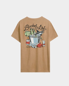 Salt Life - Bucket List Non Pckt Ss Salt Wash Tee
