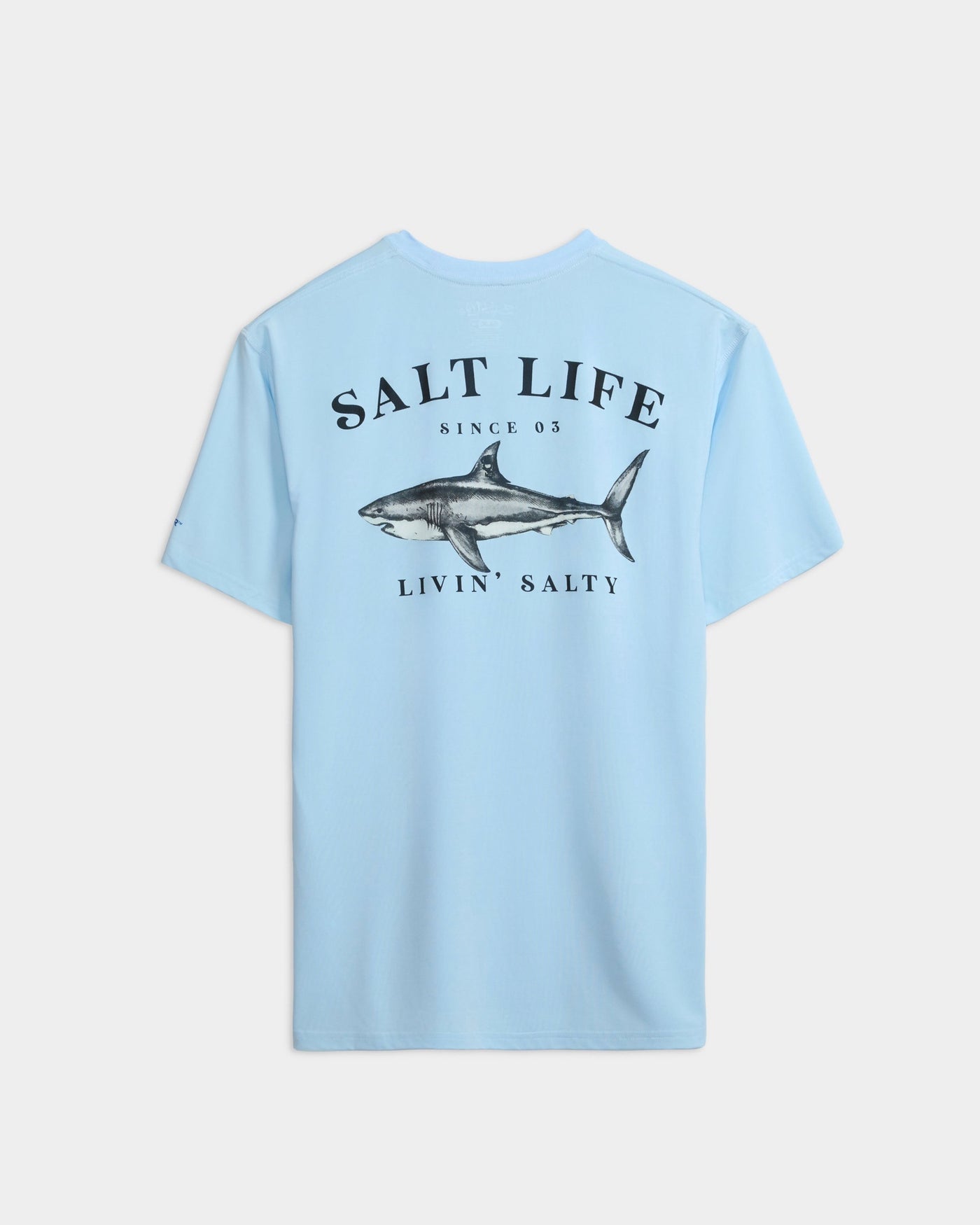 Salt Life - Mens Get Crabby short sleeve woven performance fishing shirt
