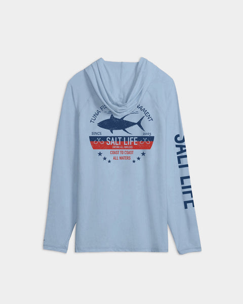 Salt Life Tuna Tournament - L / Glacial Blue Heather