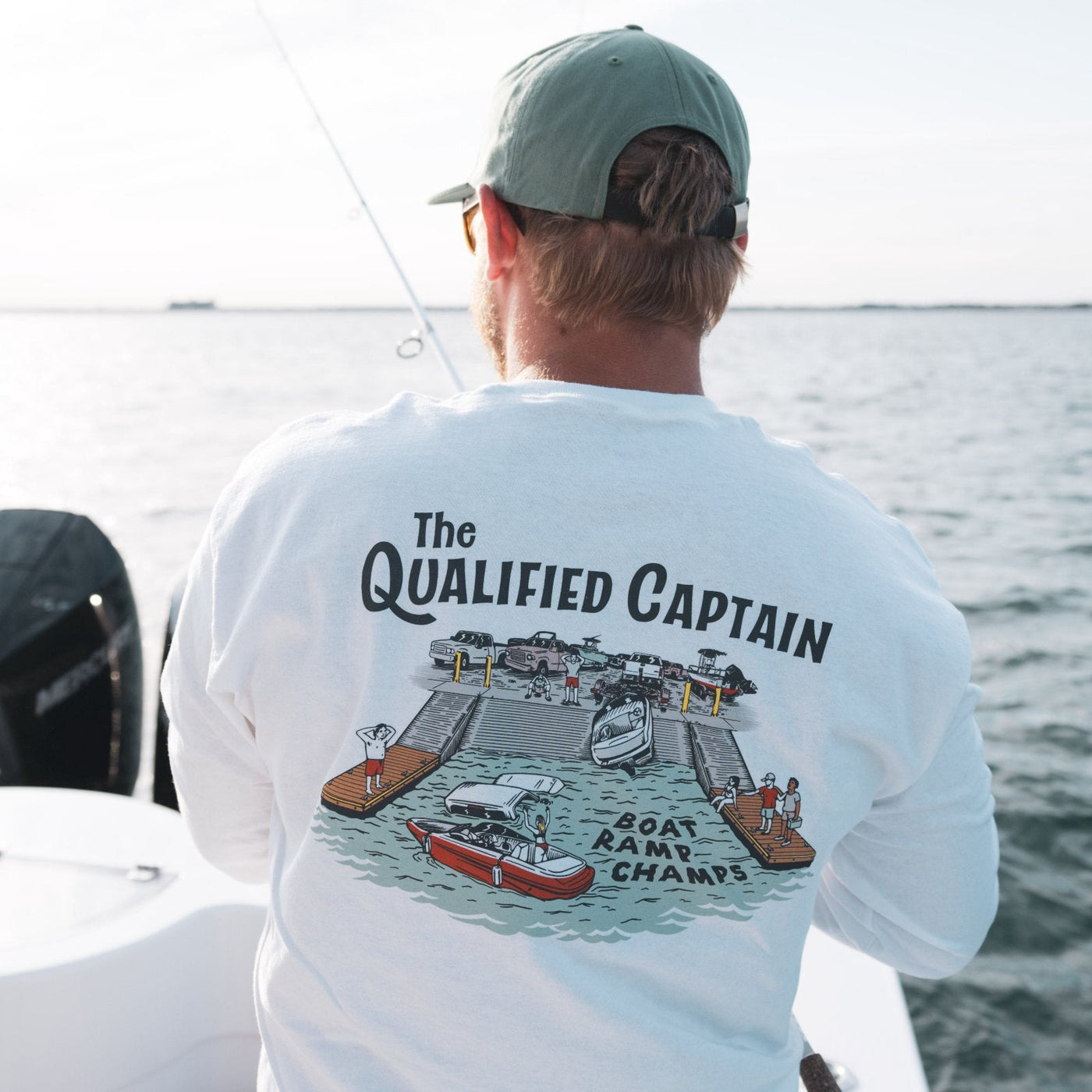 The Qualified Captain - The Qualified Boat Ramp Champ Long Sleeve