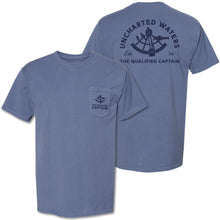 The Qualified Captain - Uncharted Waters Pocket Tee