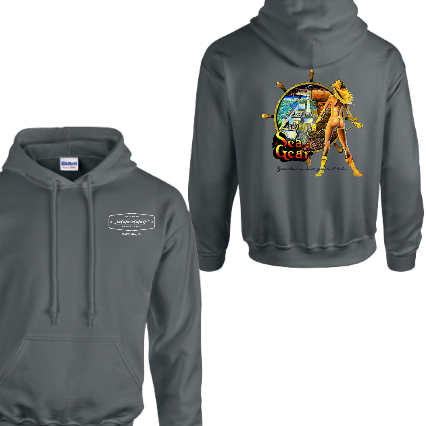 Sea Gear - Hiney Performance 7oz Tech Hoodie