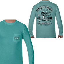 Sea Gear Apparel - Schitt`s Creek Adult Heavyweight Long Sleeve Pocket T-Shirt
